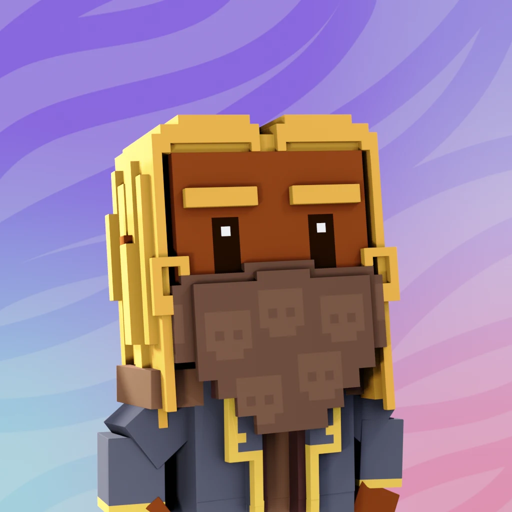 Pirate #4974 voxel render