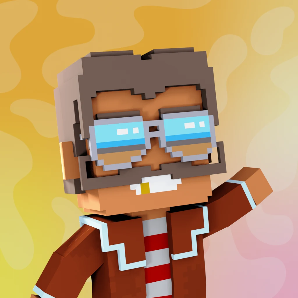 Pirate #4975 voxel render