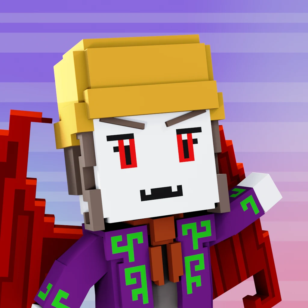 Pirate #4978 voxel render