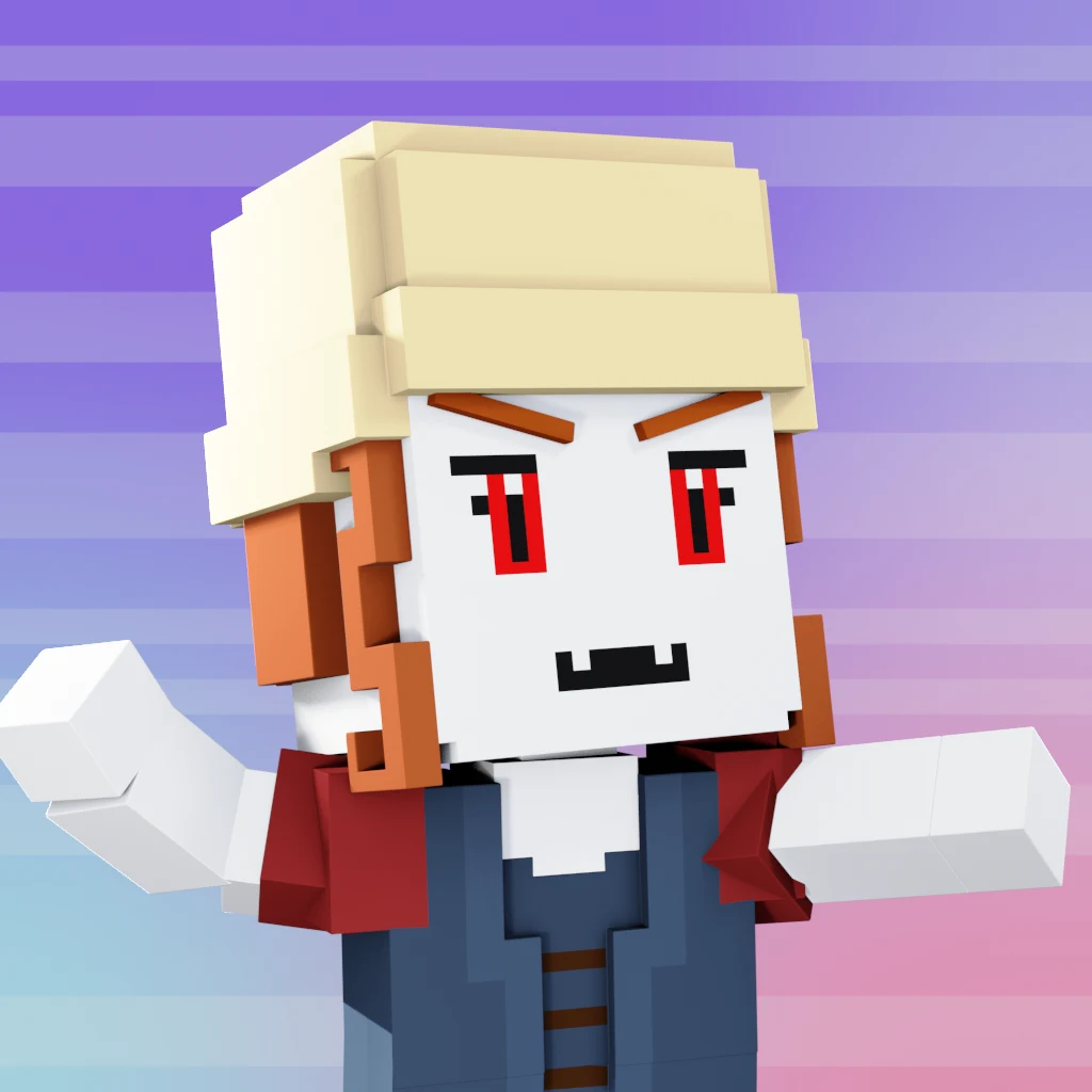 Pirate #4981 voxel render
