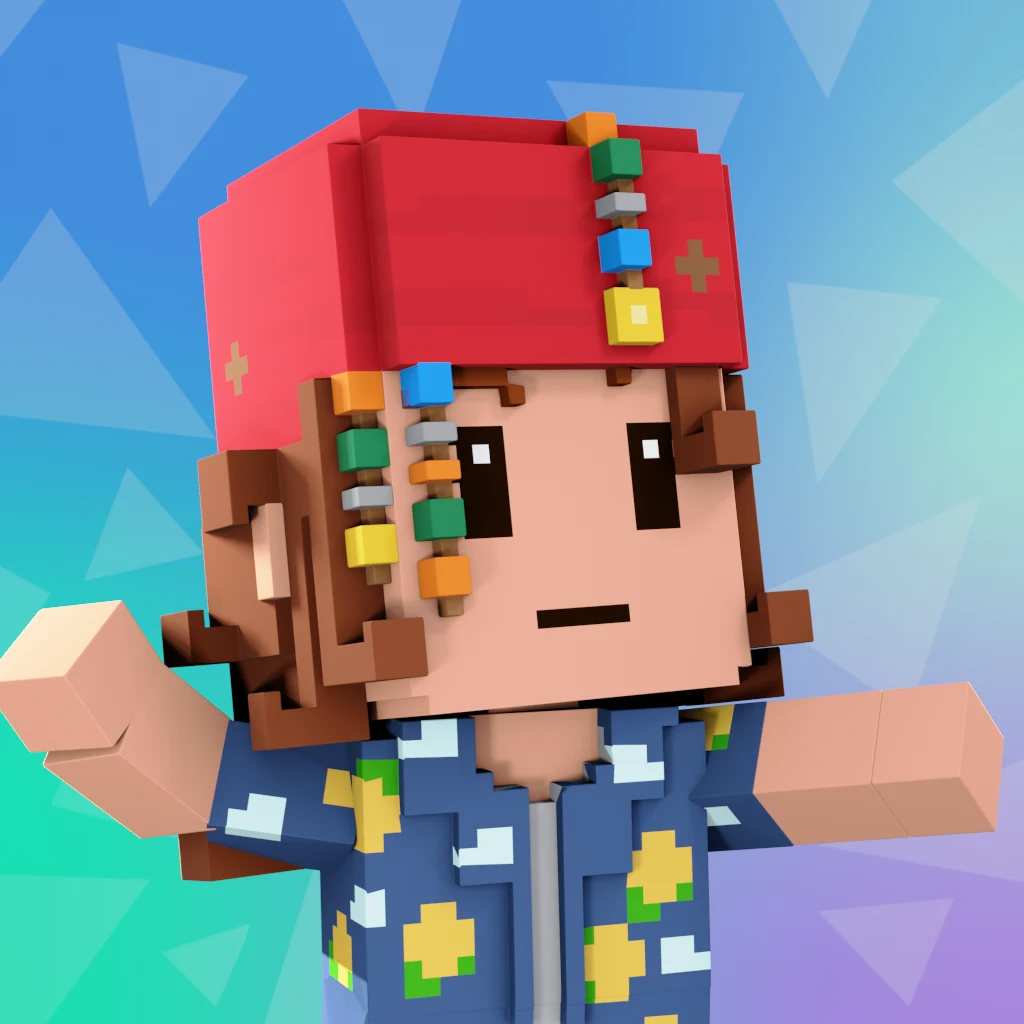 Pirate #4982 voxel render