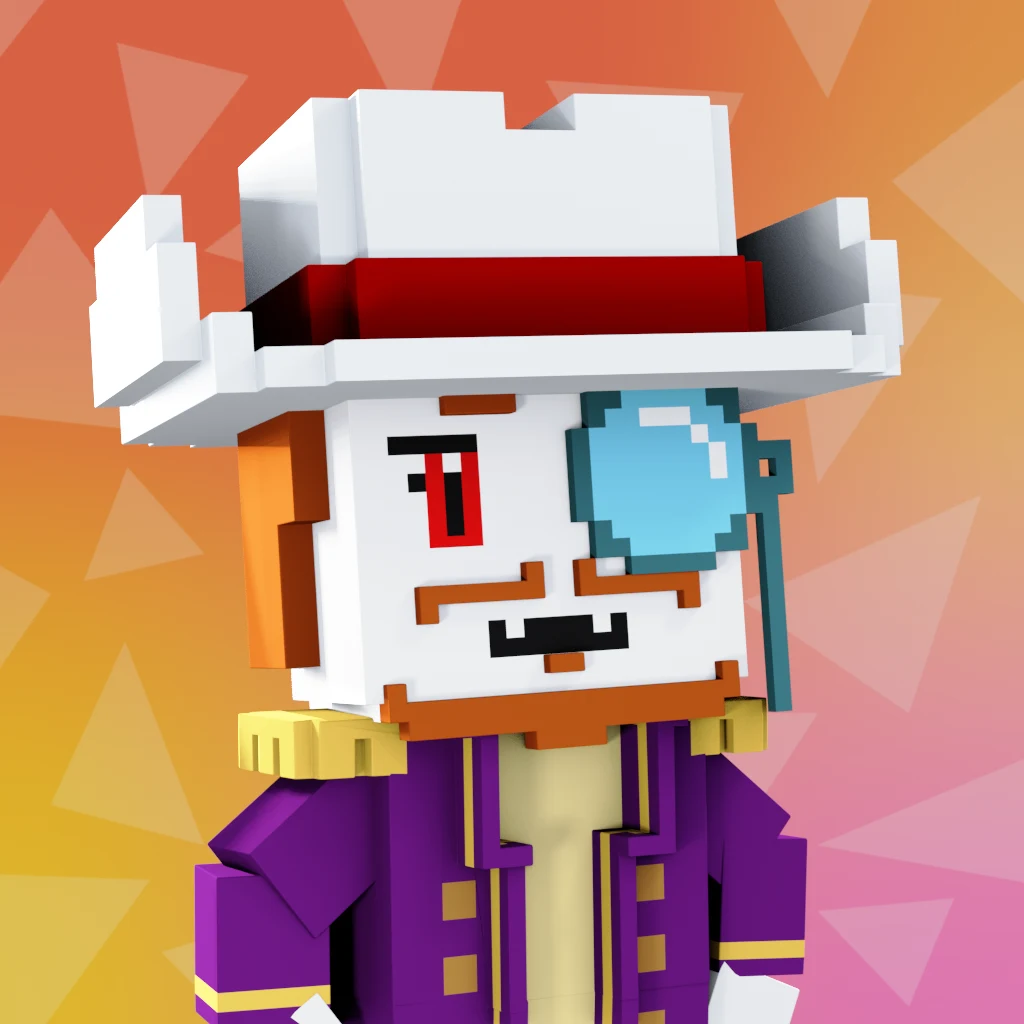 Pirate #4983 voxel render