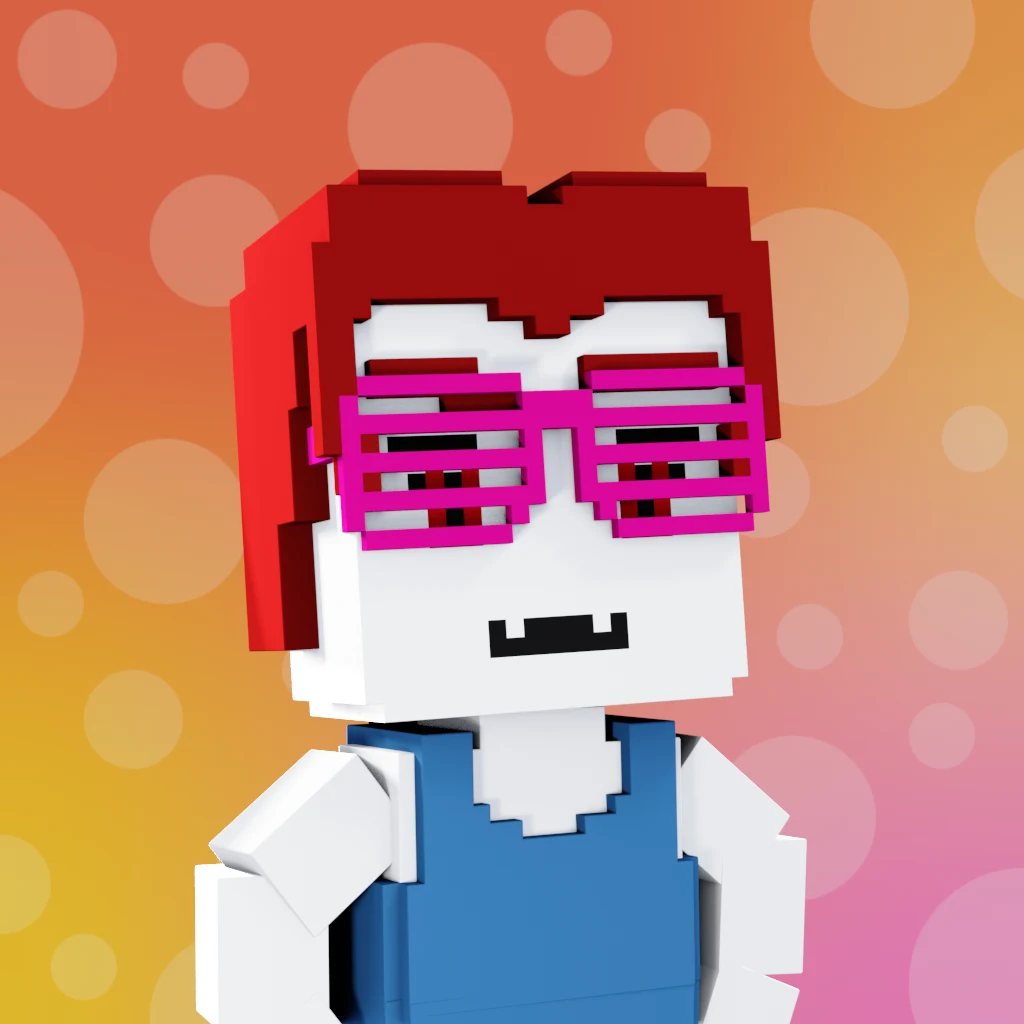 Pirate #4988 voxel render