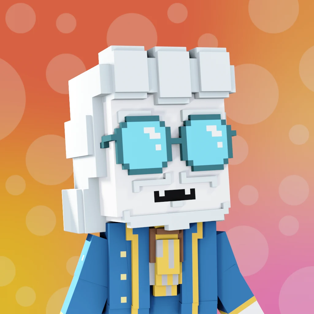 Pirate #4990 voxel render
