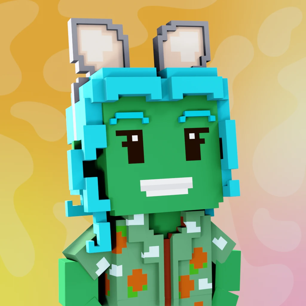 Pirate #4992 voxel render