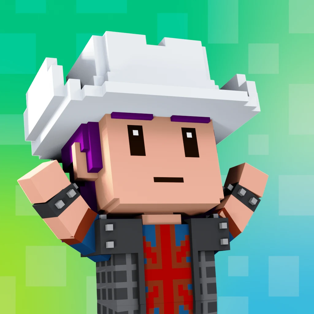 Pirate #4997 voxel render
