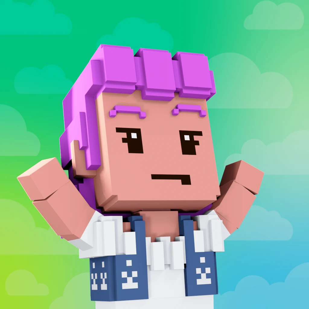 Pirate #5002 voxel render