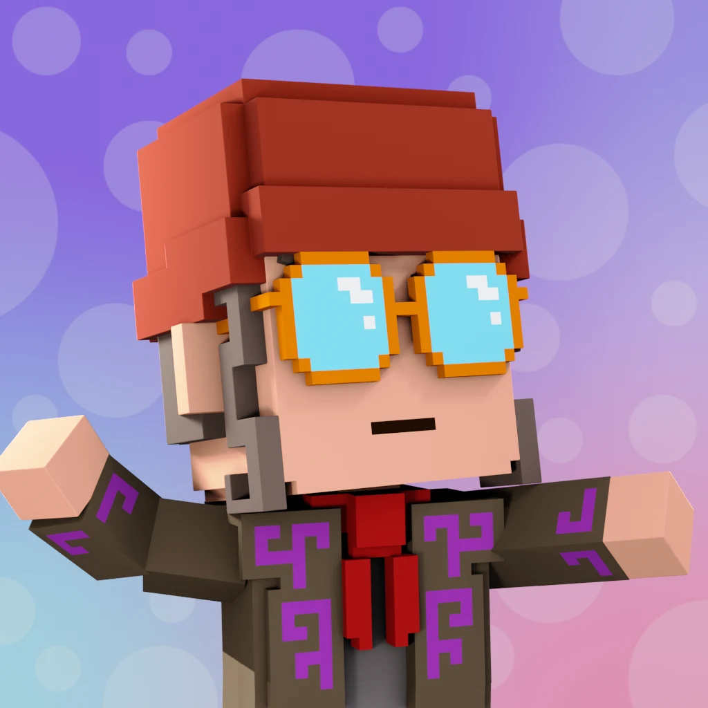 Pirate #5003 voxel render
