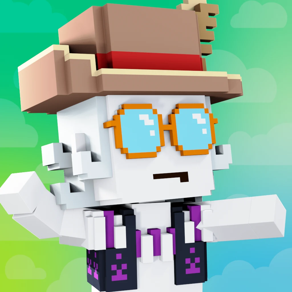 Pirate #501 voxel render