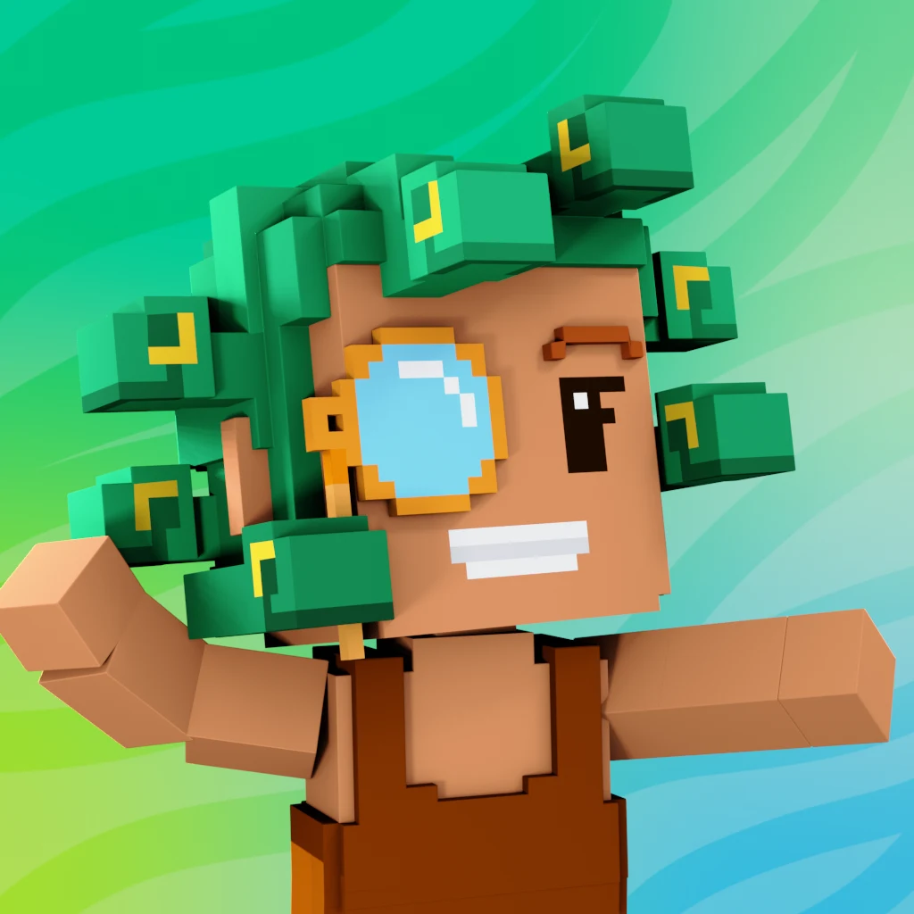Pirate #5011 voxel render