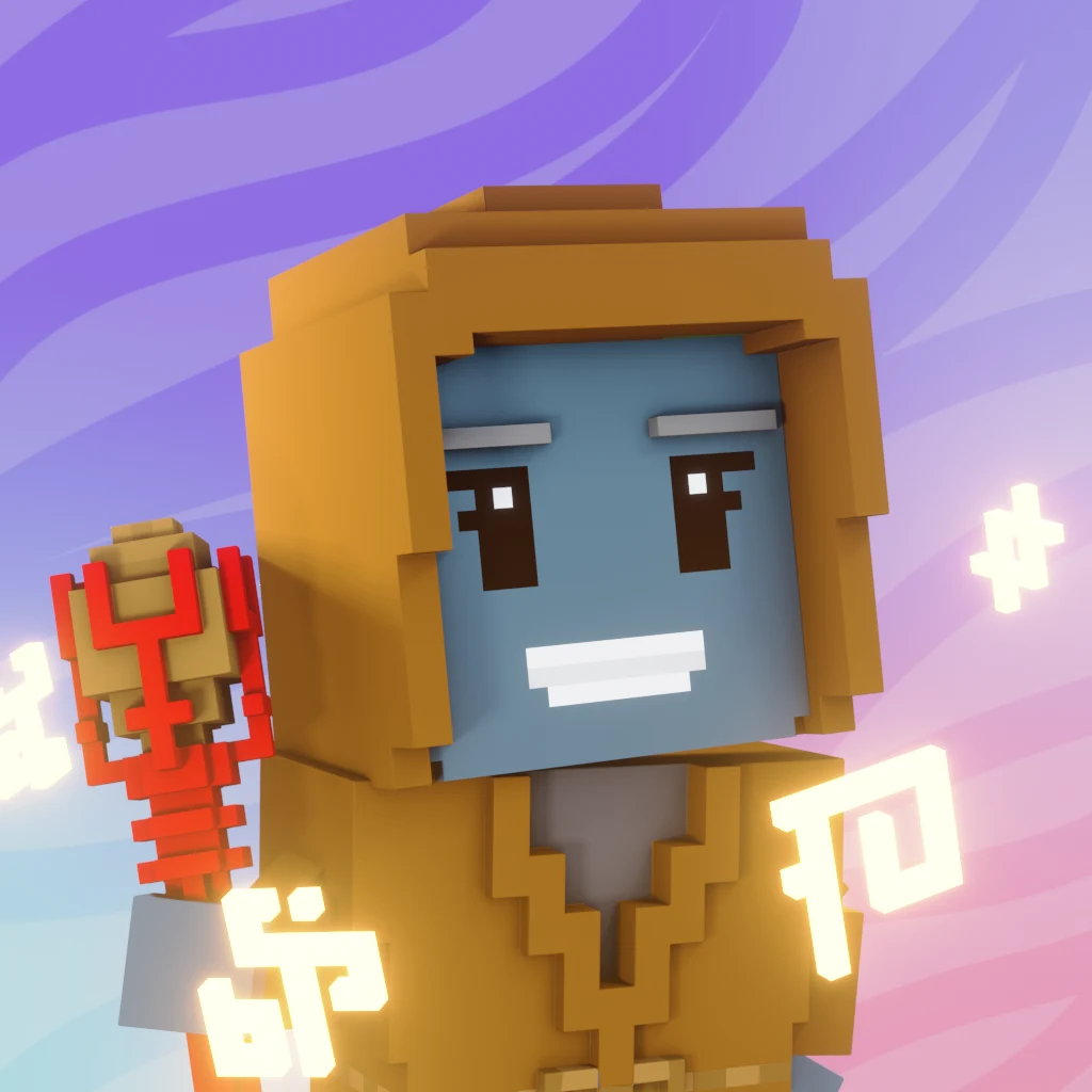 Pirate #5018 voxel render