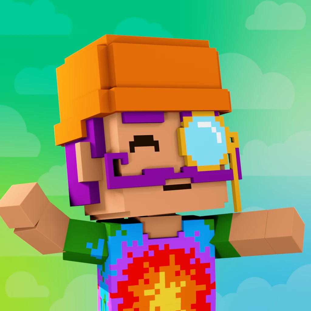 Pirate #5019 voxel render