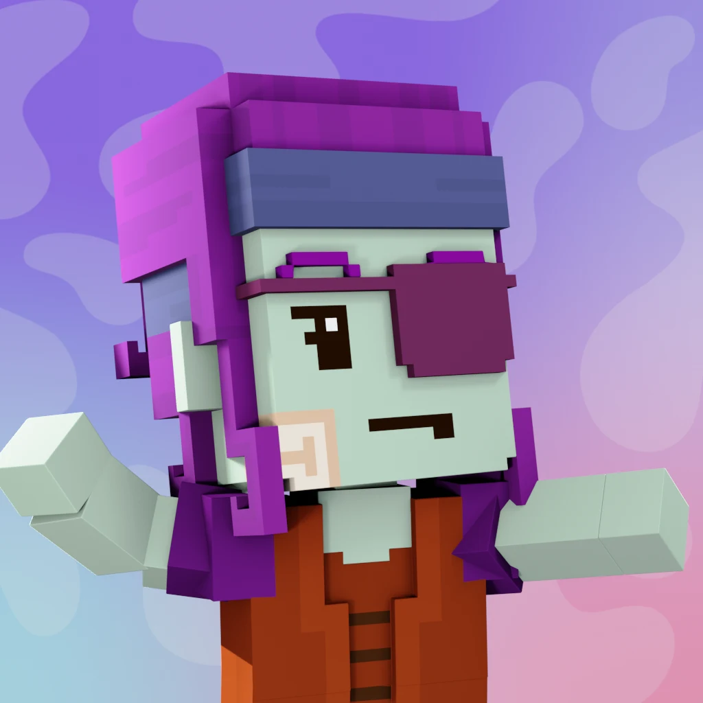 Pirate #5025 voxel render