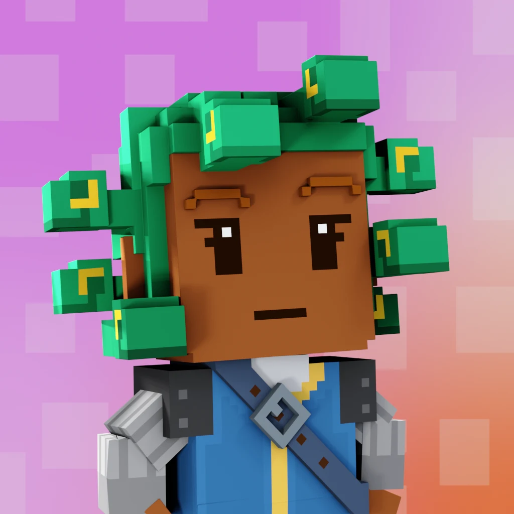 Pirate #5030 voxel render