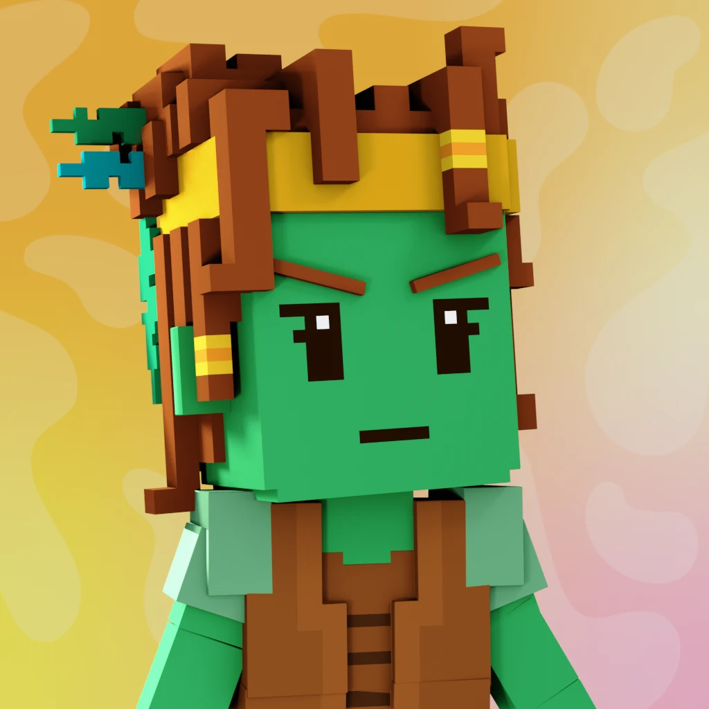 Pirate #5035 voxel render