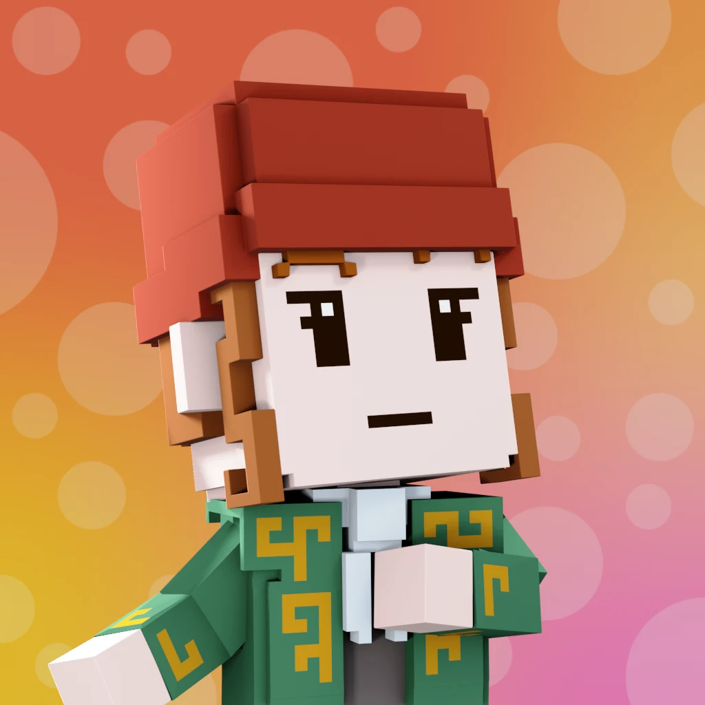 Pirate #5045 voxel render
