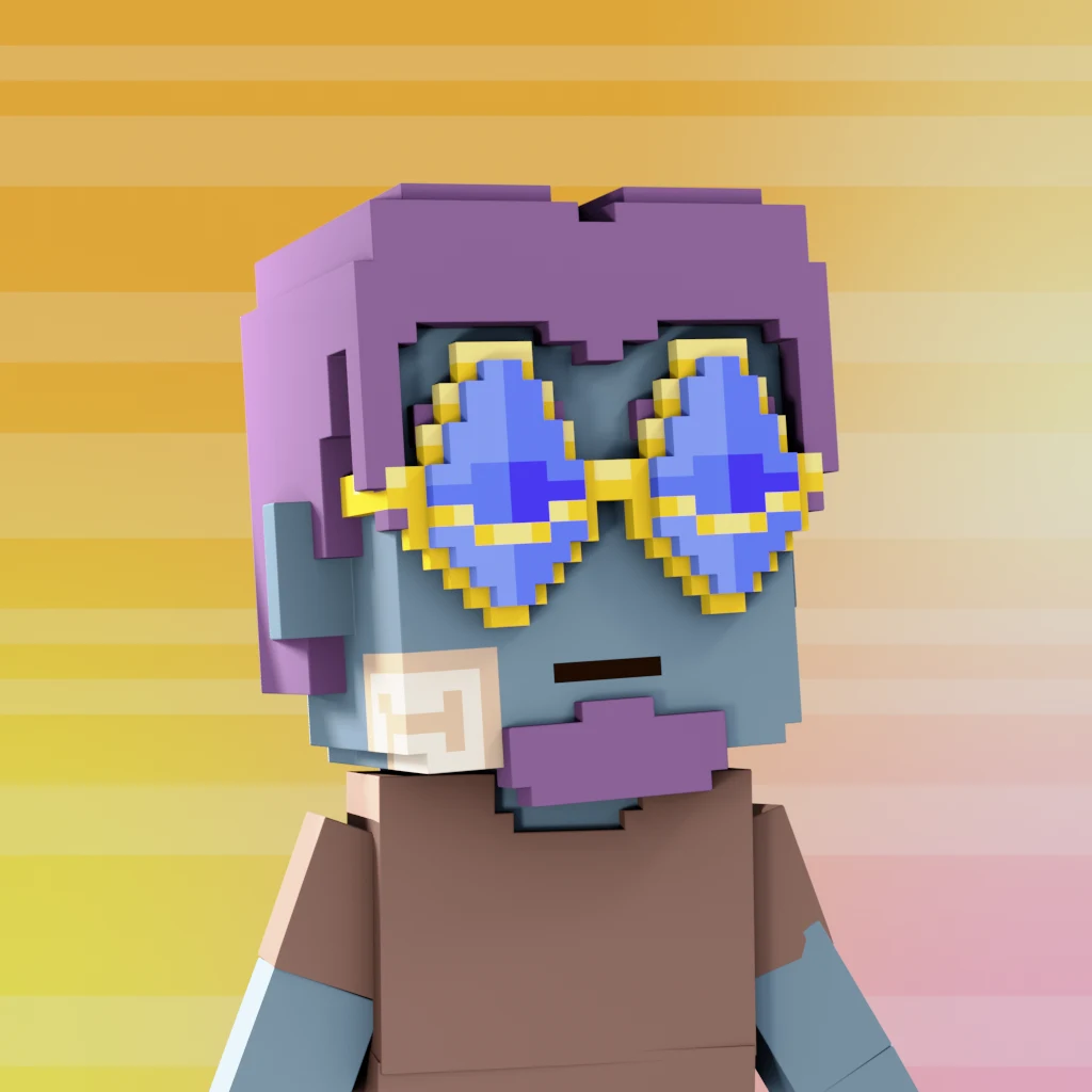 Pirate #5046 voxel render