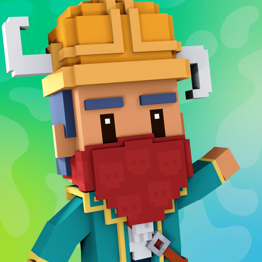 Pirate #5048 voxel render