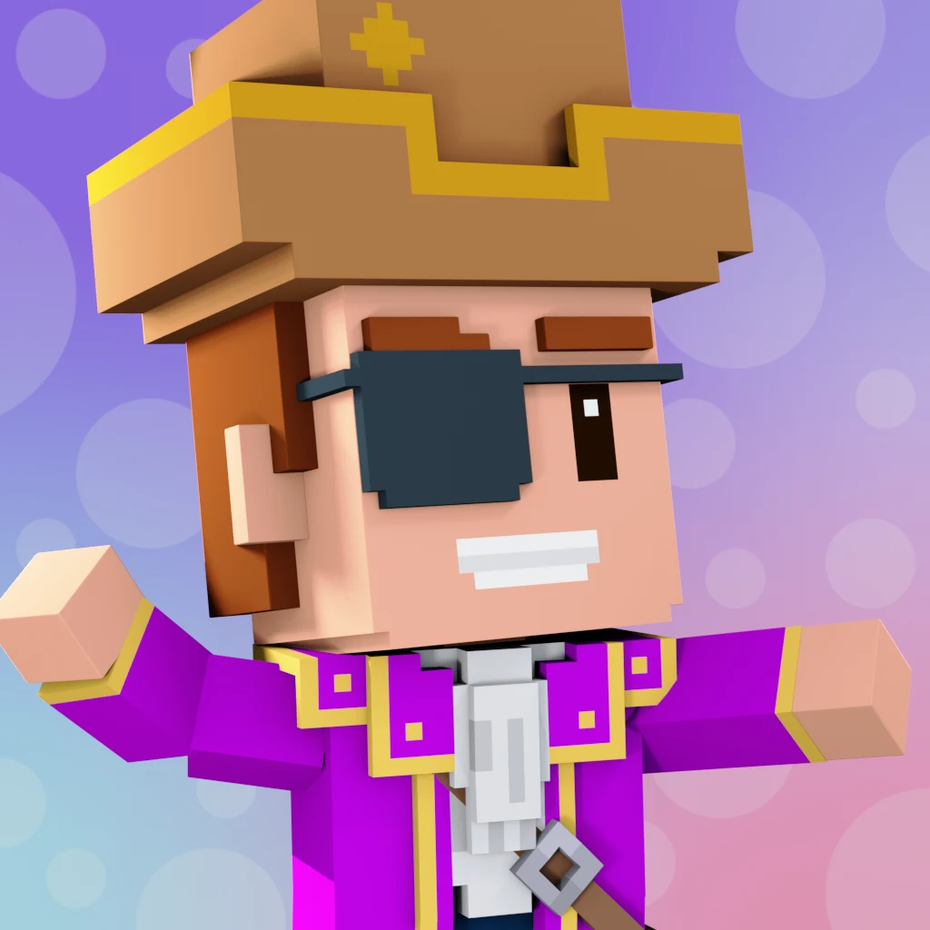 Pirate #5049 voxel render