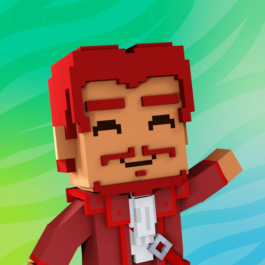 Pirate #5051 voxel render