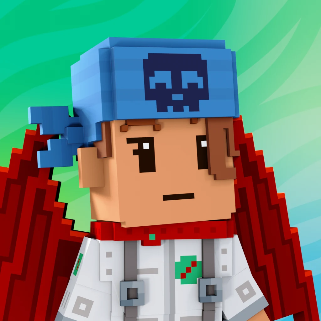 Pirate #5052 voxel render
