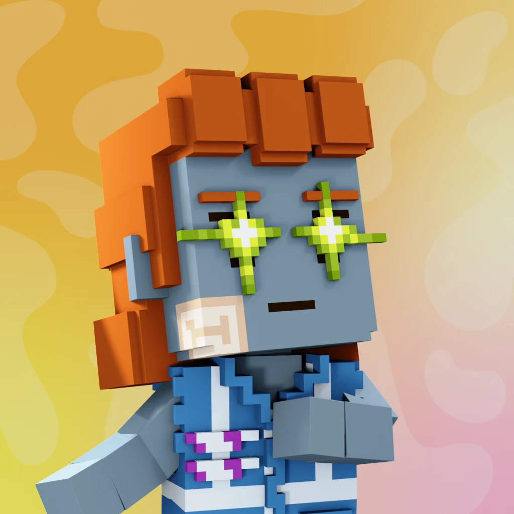Pirate #5053 voxel render