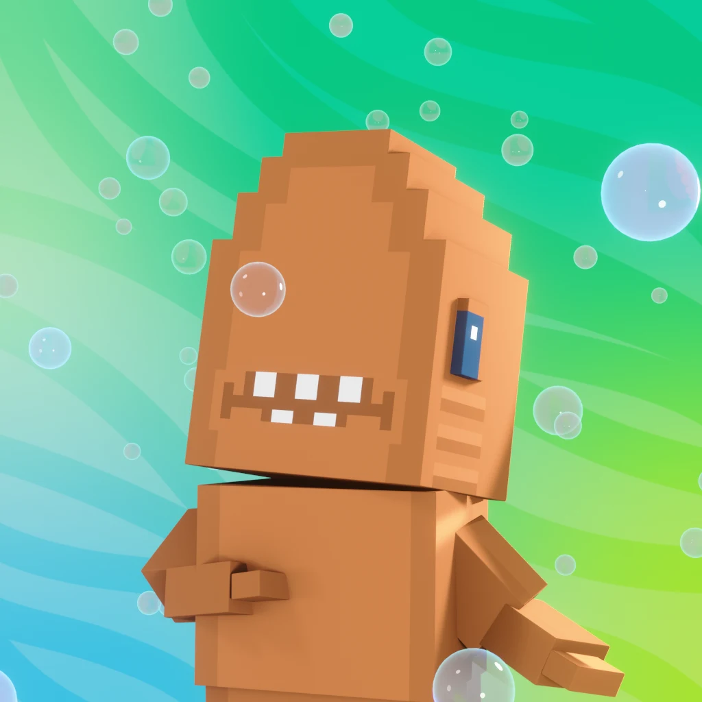Pirate #5061 voxel render