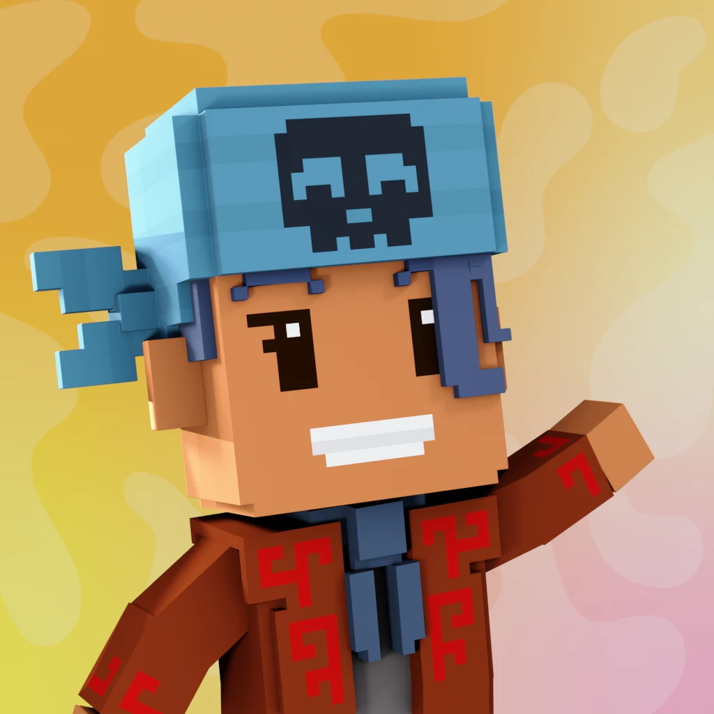 Pirate #5065 voxel render