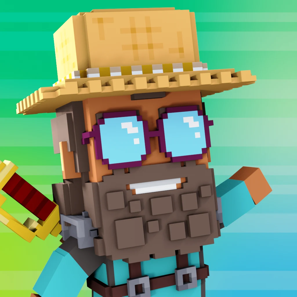 Pirate #5069 voxel render
