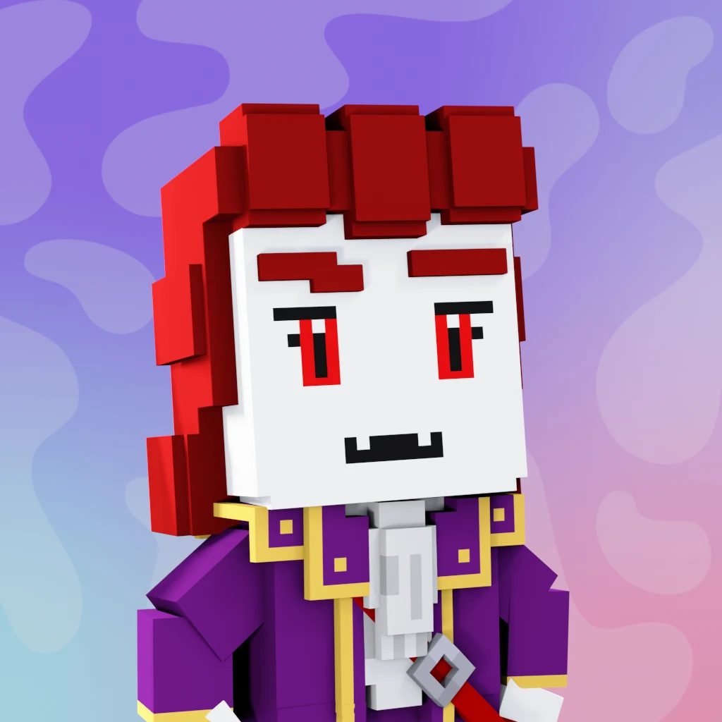 Pirate #5070 voxel render