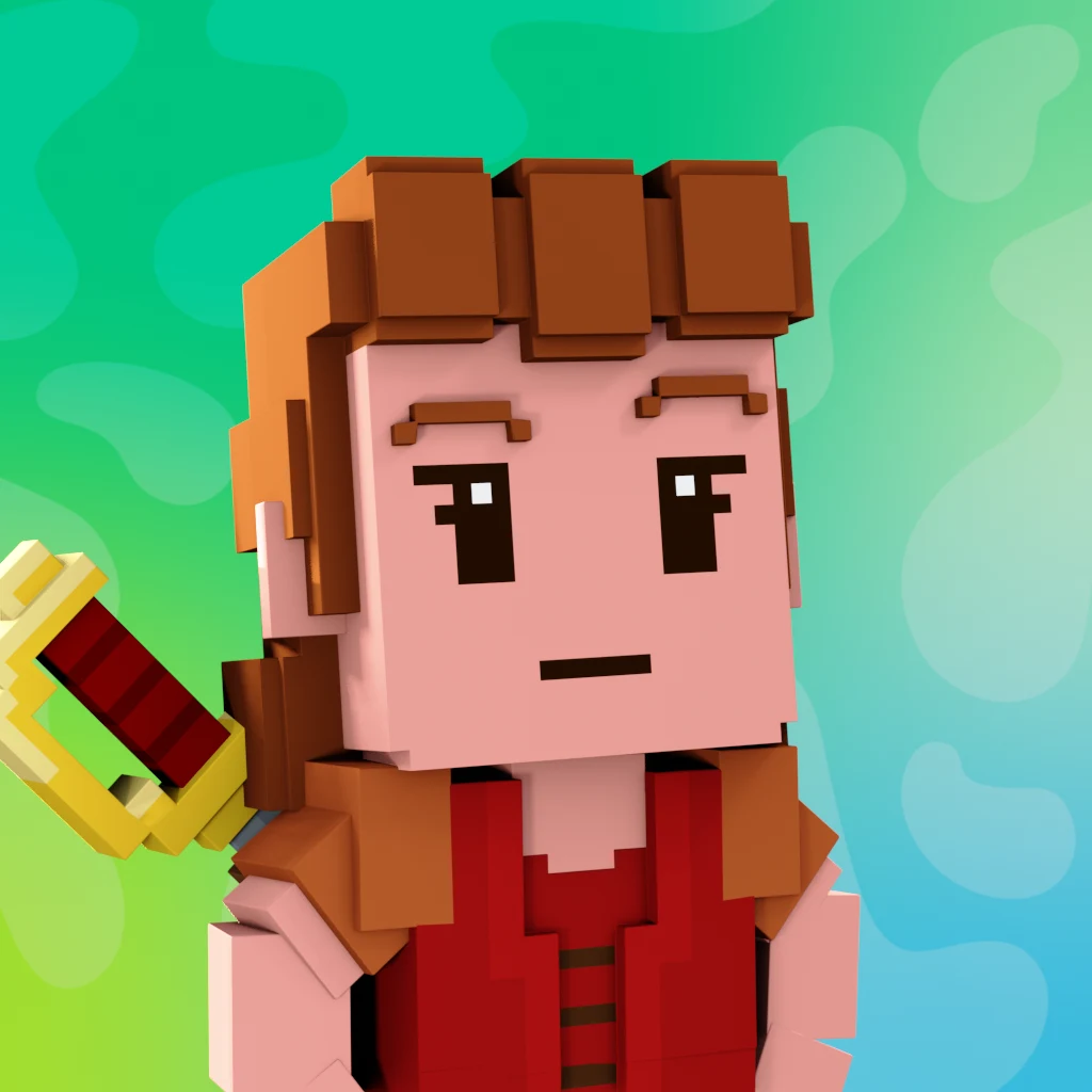Pirate #5071 voxel render