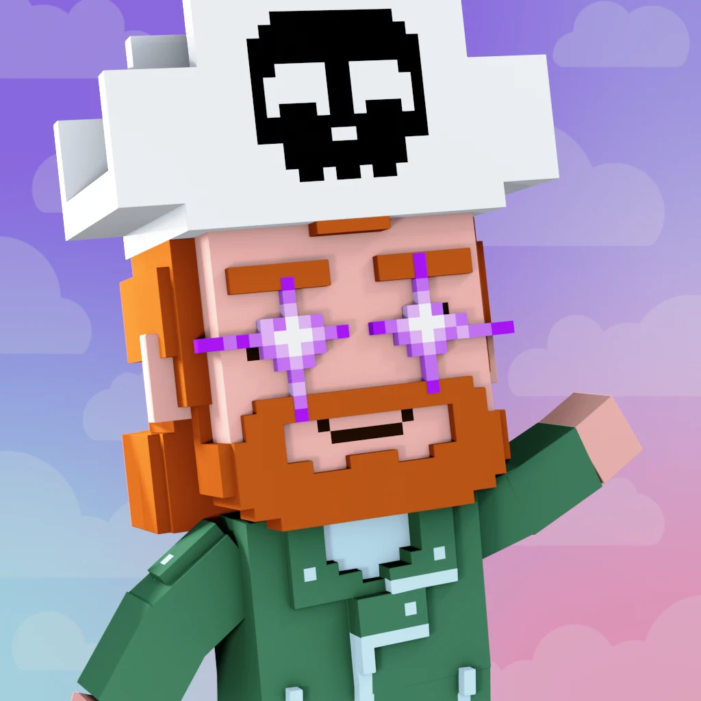 Pirate #5073 voxel render