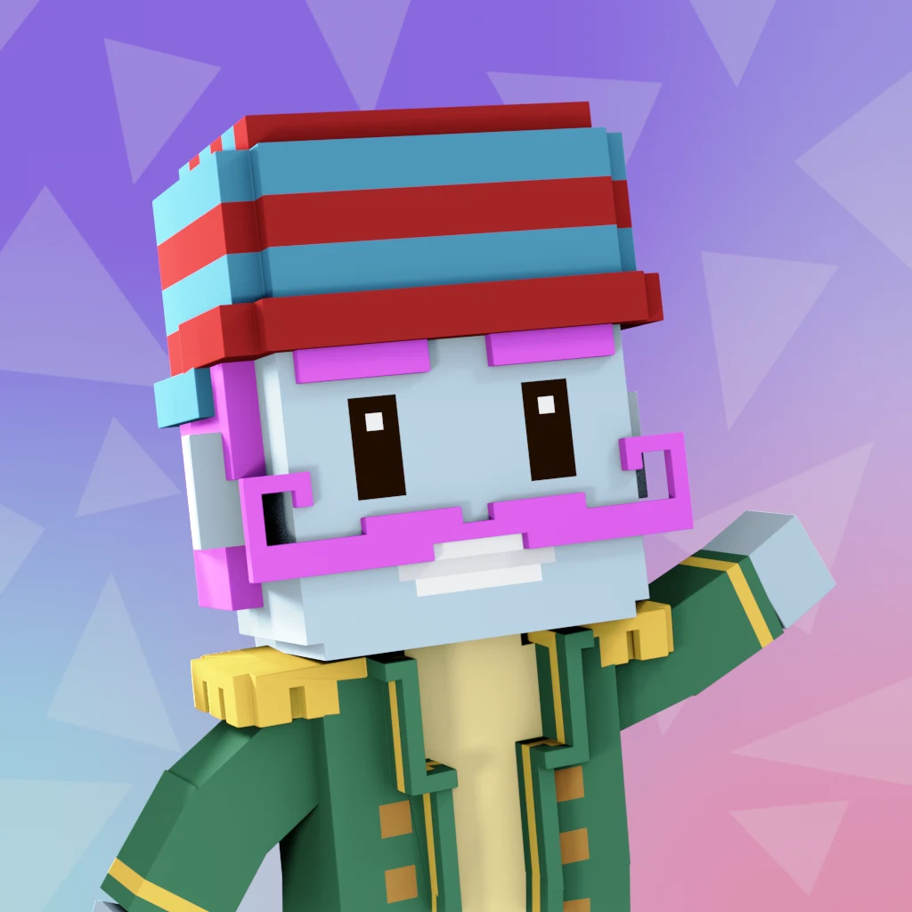 Pirate #5075 voxel render