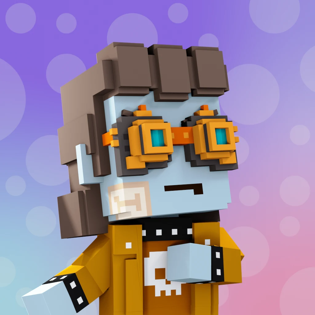 Pirate #5077 voxel render