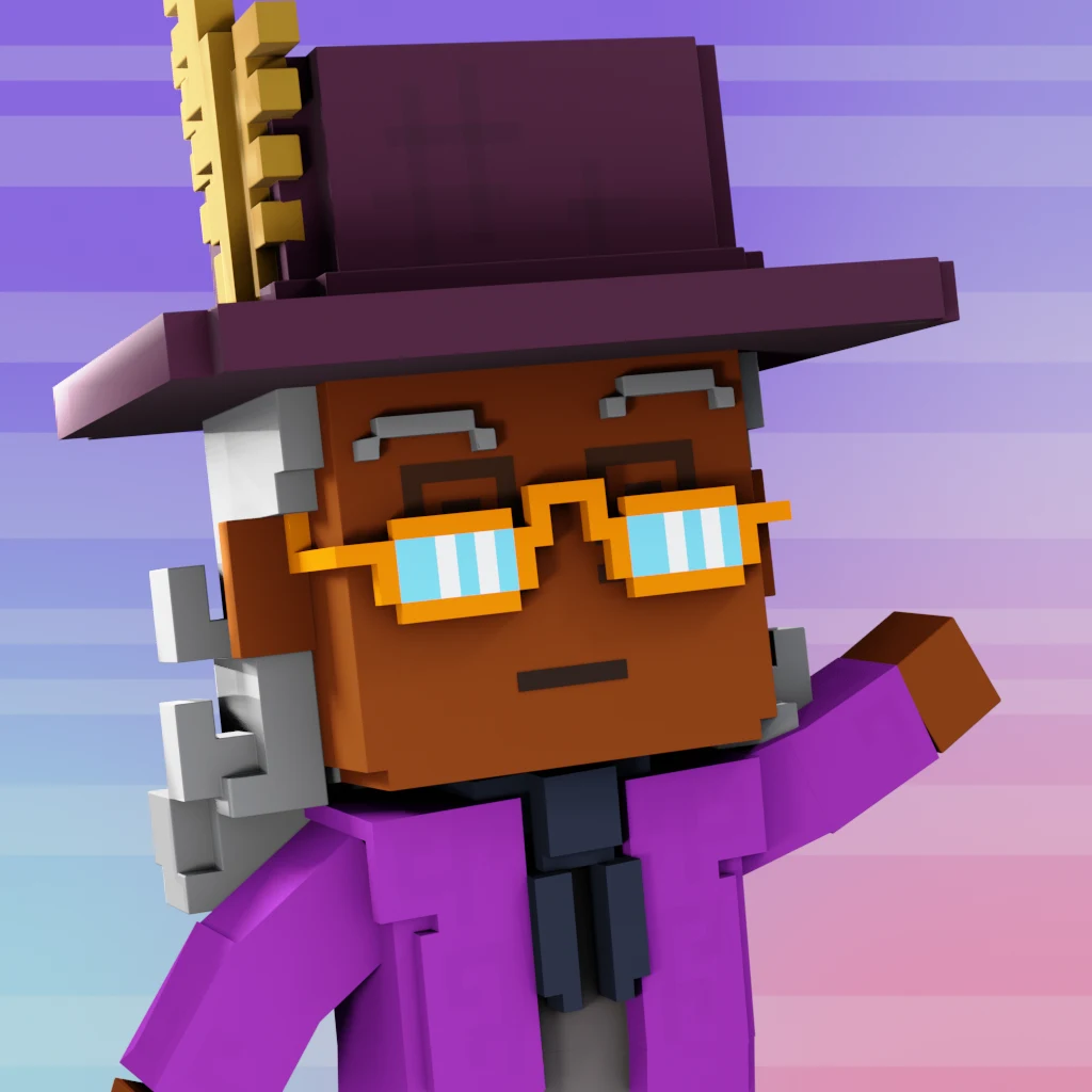 Pirate #5079 voxel render