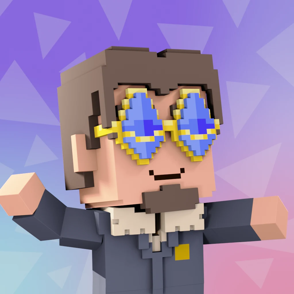 Pirate #5089 voxel render