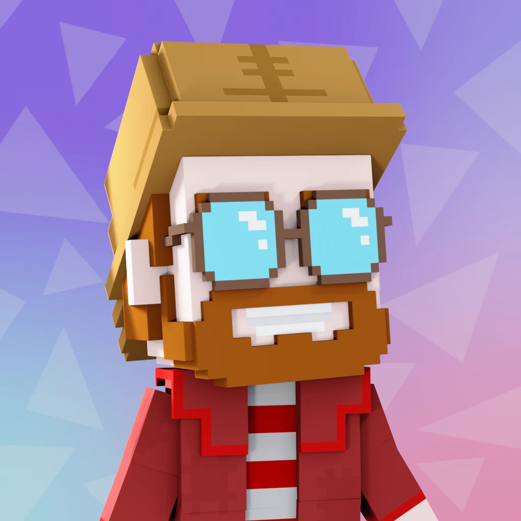 Pirate #509 voxel render