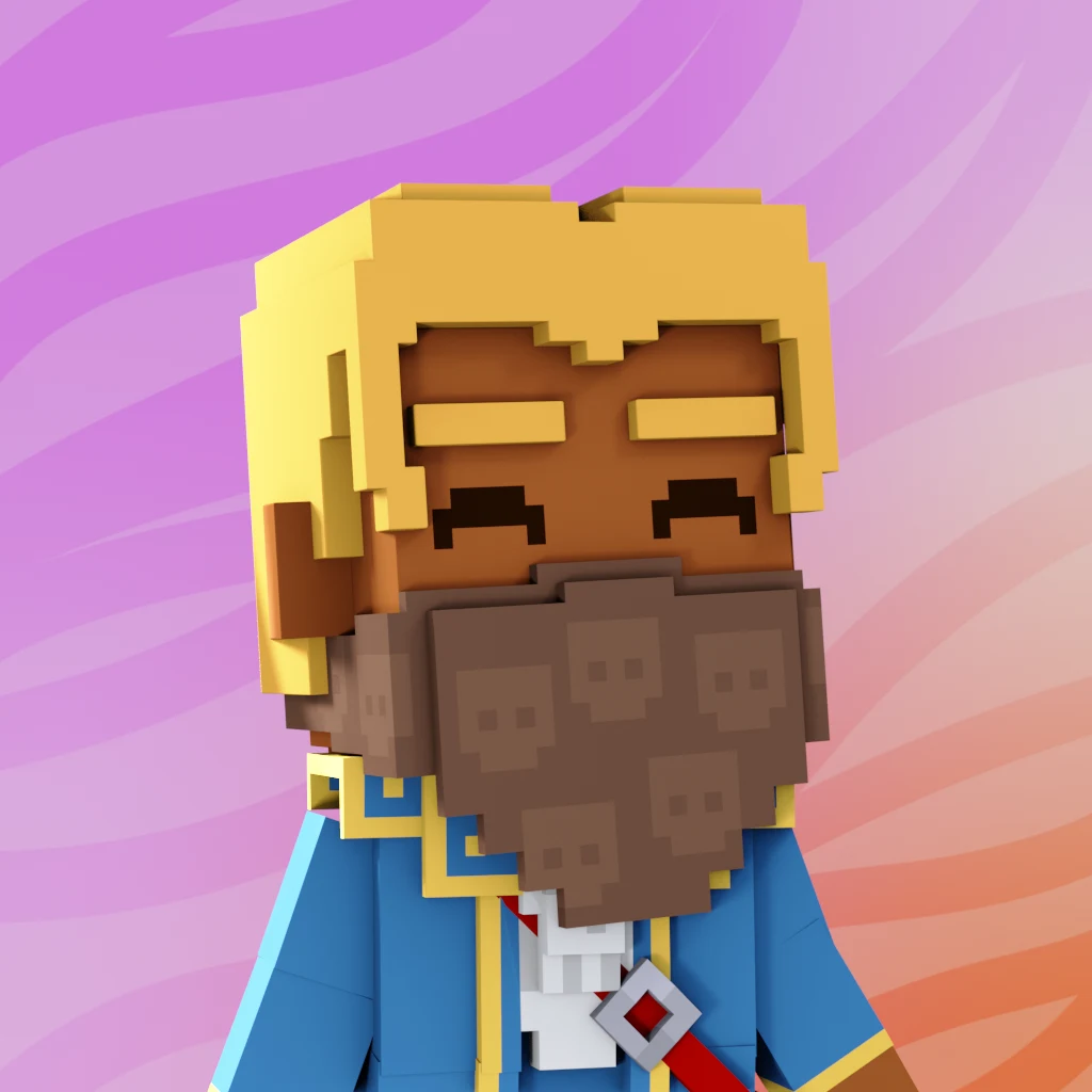 Pirate #5090 voxel render