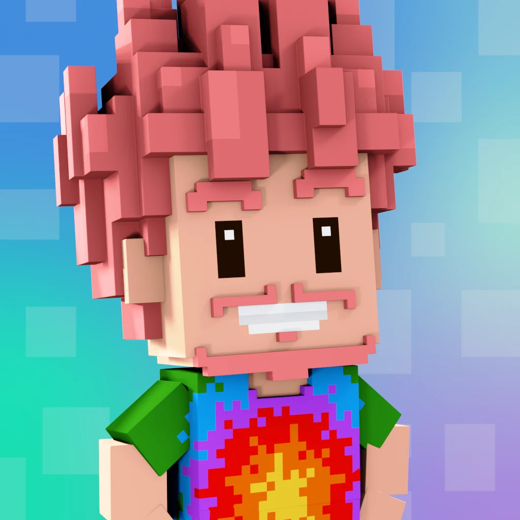 Pirate #5094 voxel render