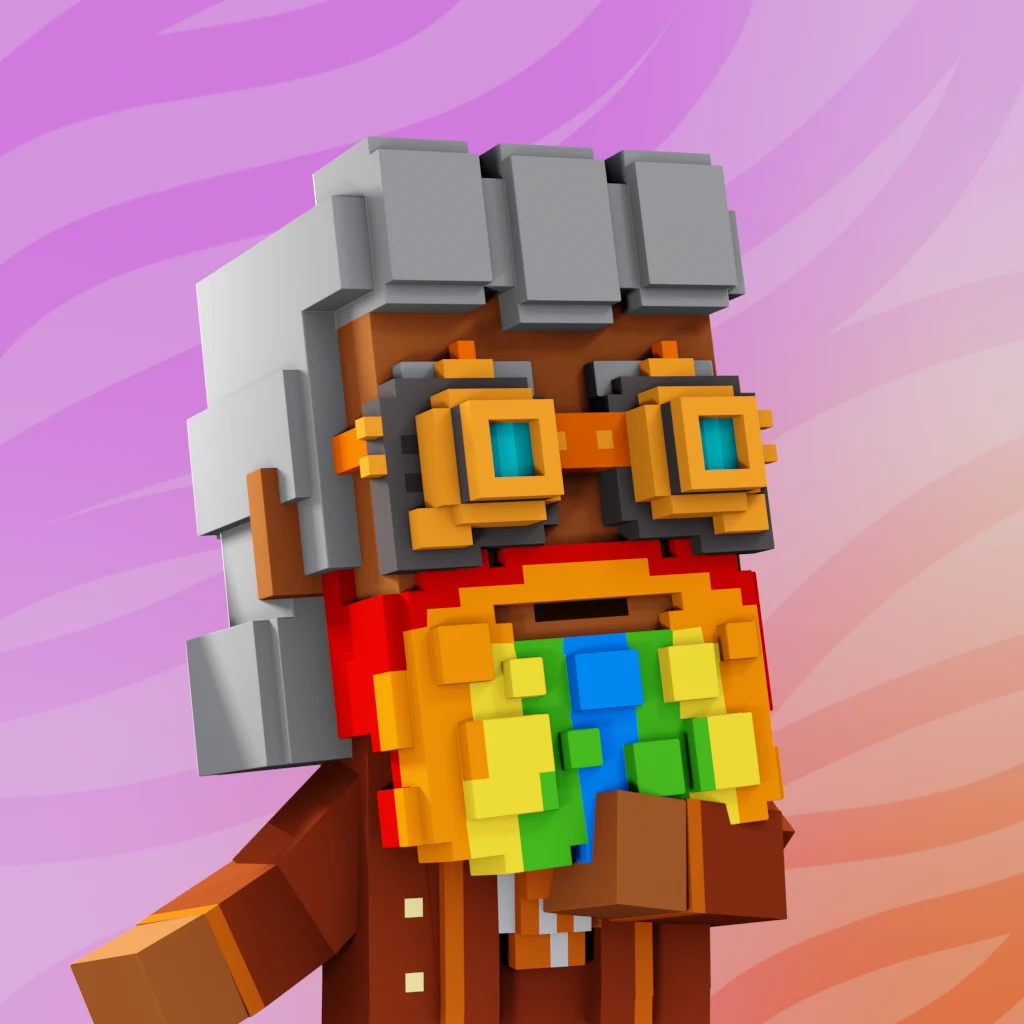Pirate #51 voxel render