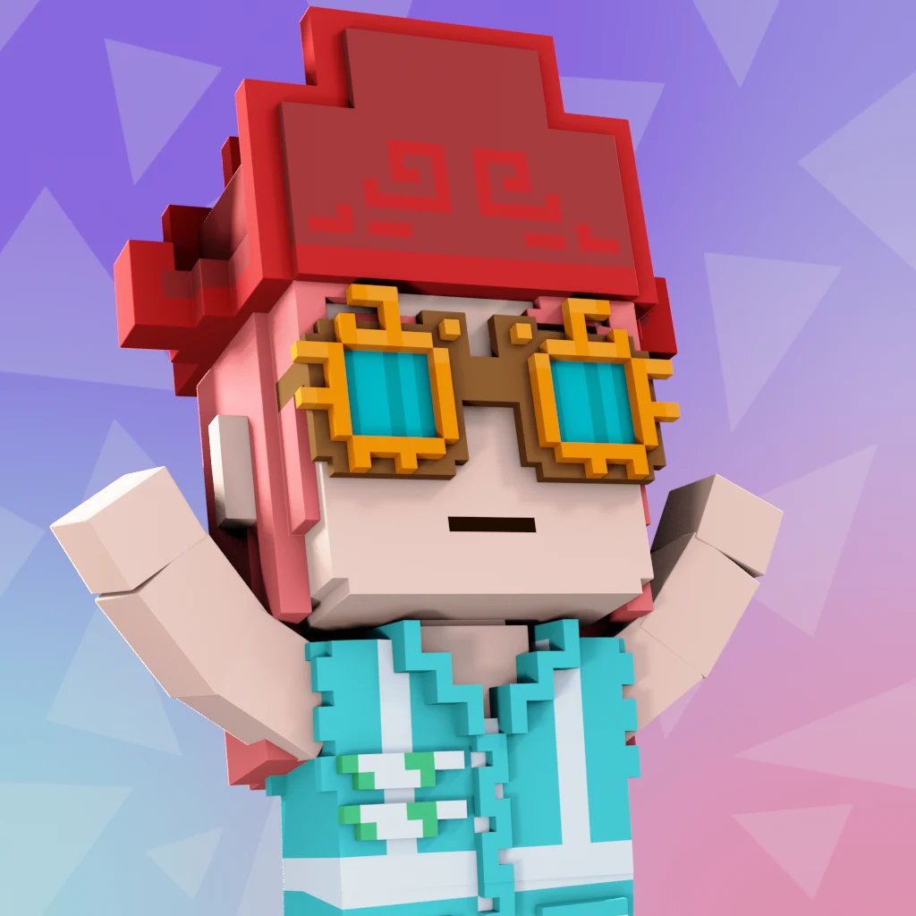Pirate #510 voxel render