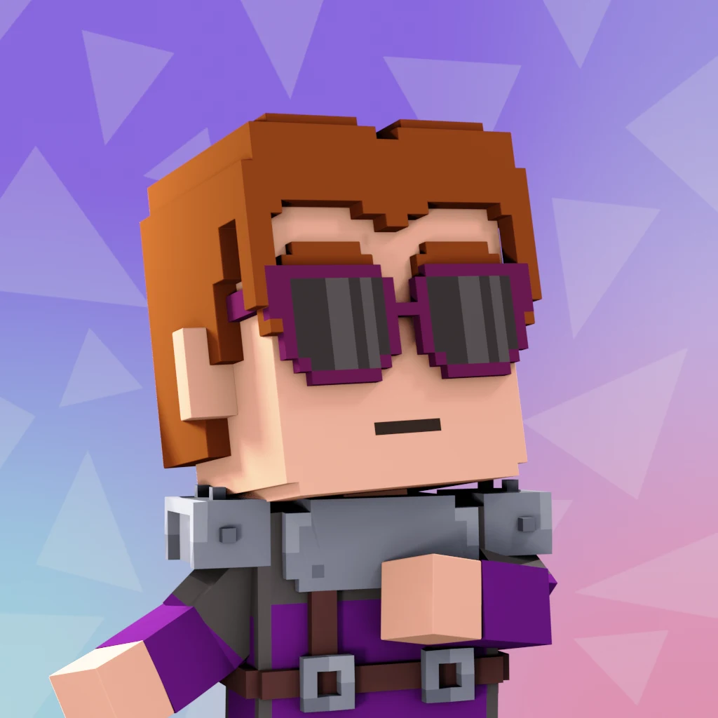Pirate #5101 voxel render