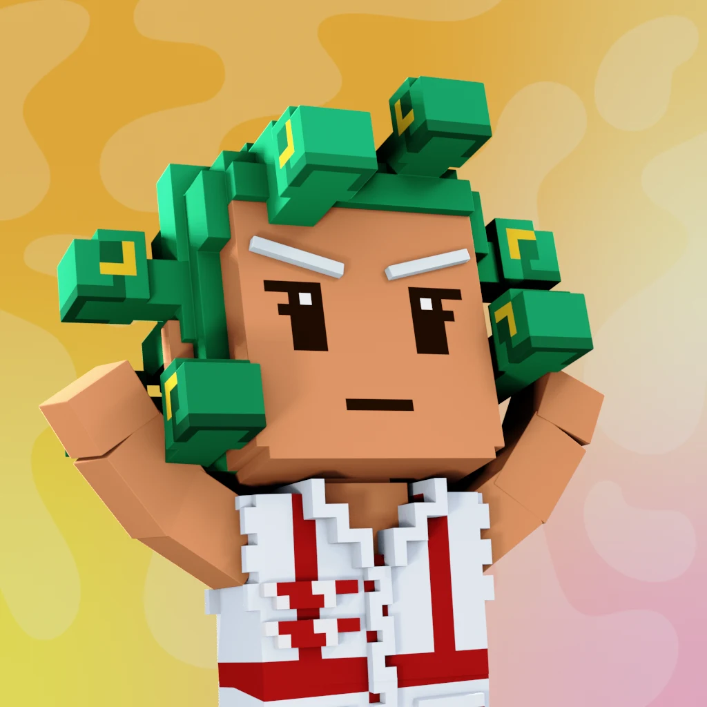 Pirate #5102 voxel render