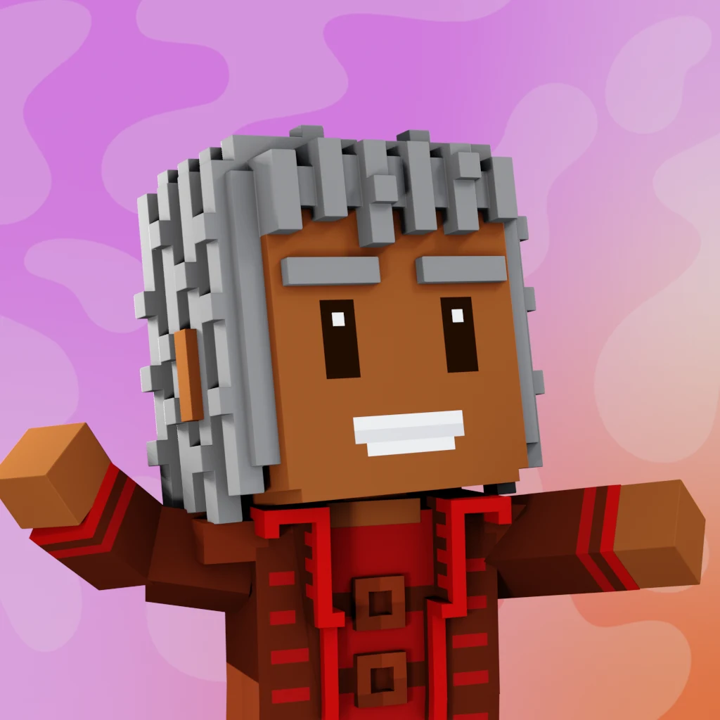 Pirate #5104 voxel render
