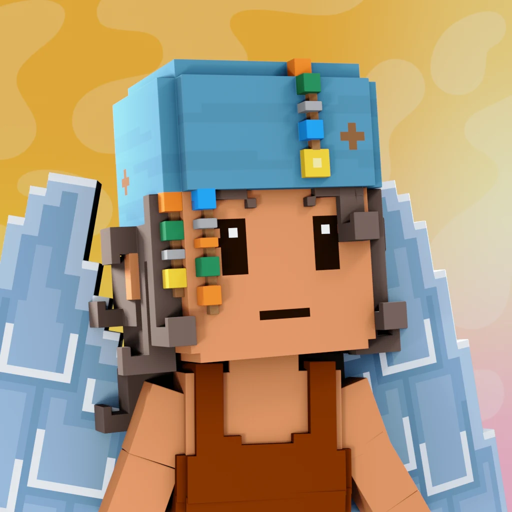 Pirate #5109 voxel render