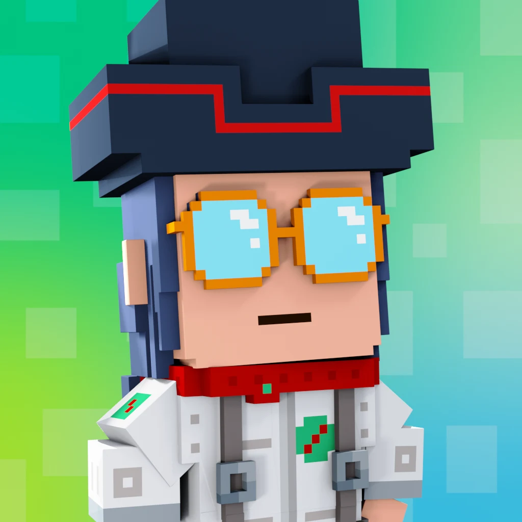 Pirate #5110 voxel render