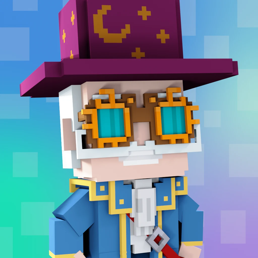 Pirate #5111 voxel render