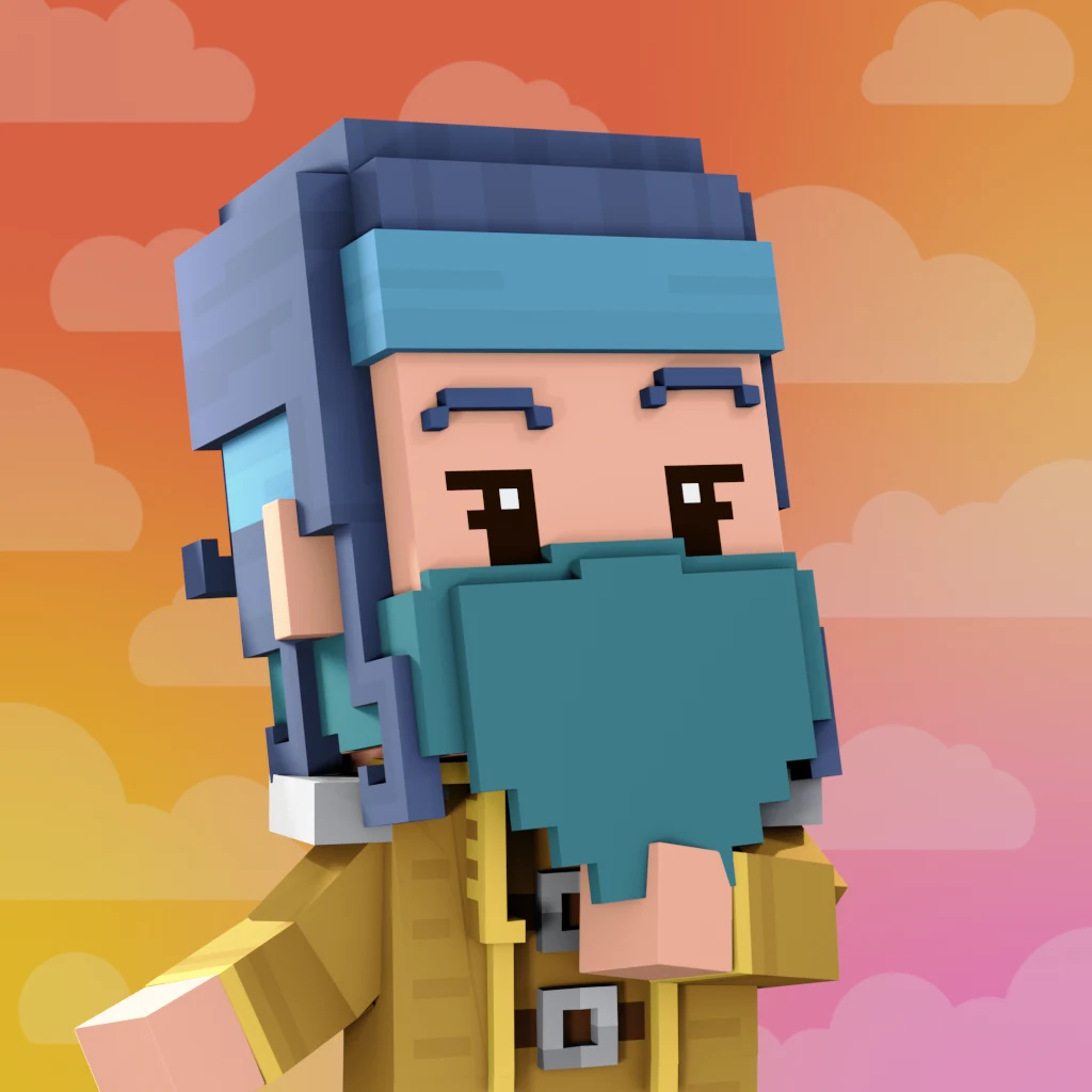 Pirate #5113 voxel render
