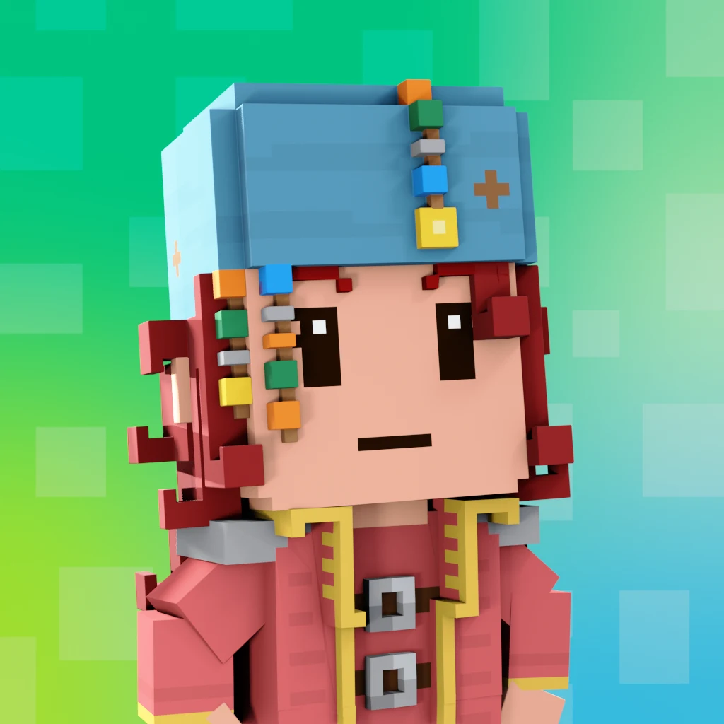 Pirate #5114 voxel render