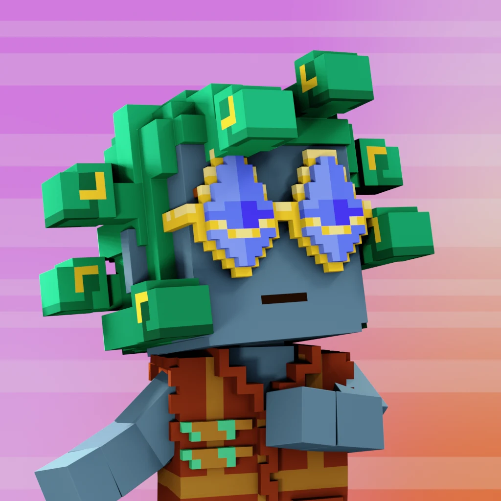 Pirate #5118 voxel render